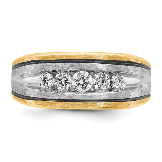Gold Men's Diamond Rings