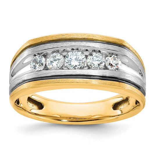 Gold Men's Diamond Rings