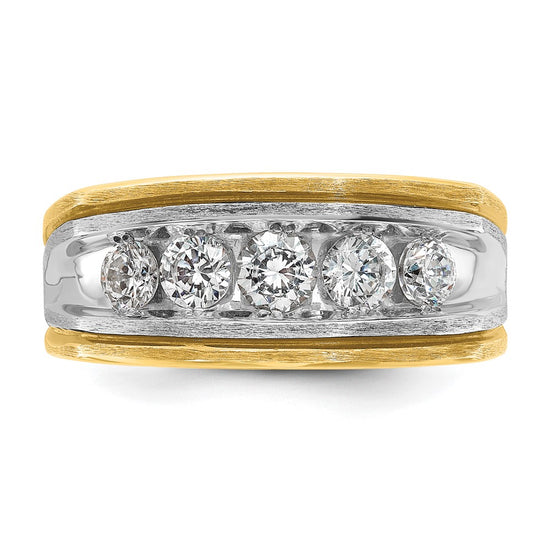 Gold Men's Diamond Rings