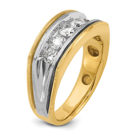 Gold Men's Diamond Rings
