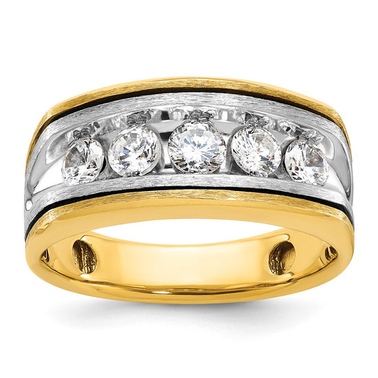 Gold Men's Diamond Rings