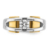 10k Two-Tone Fancy Ring Mounting