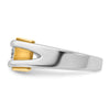 14k Two-tone IBGoodman Men's Diamond Ring Mounting