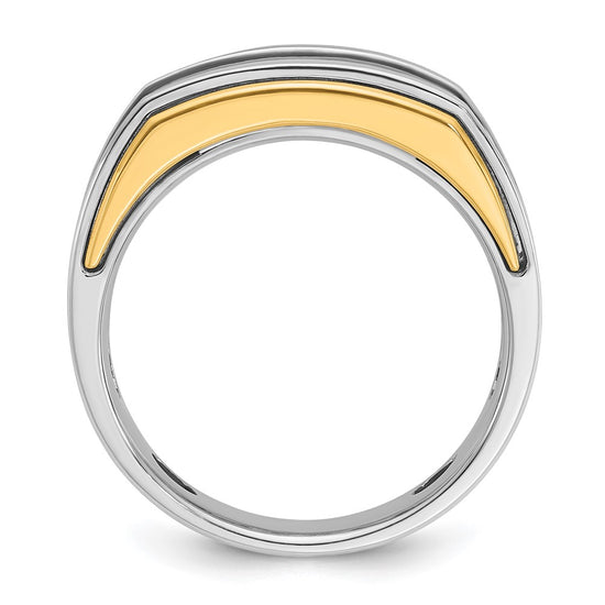 Gold Men's Diamond Rings