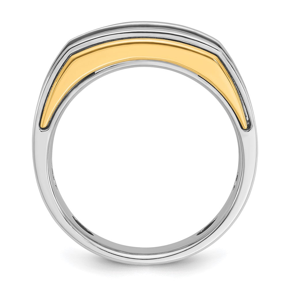 Gold Men's Diamond Rings