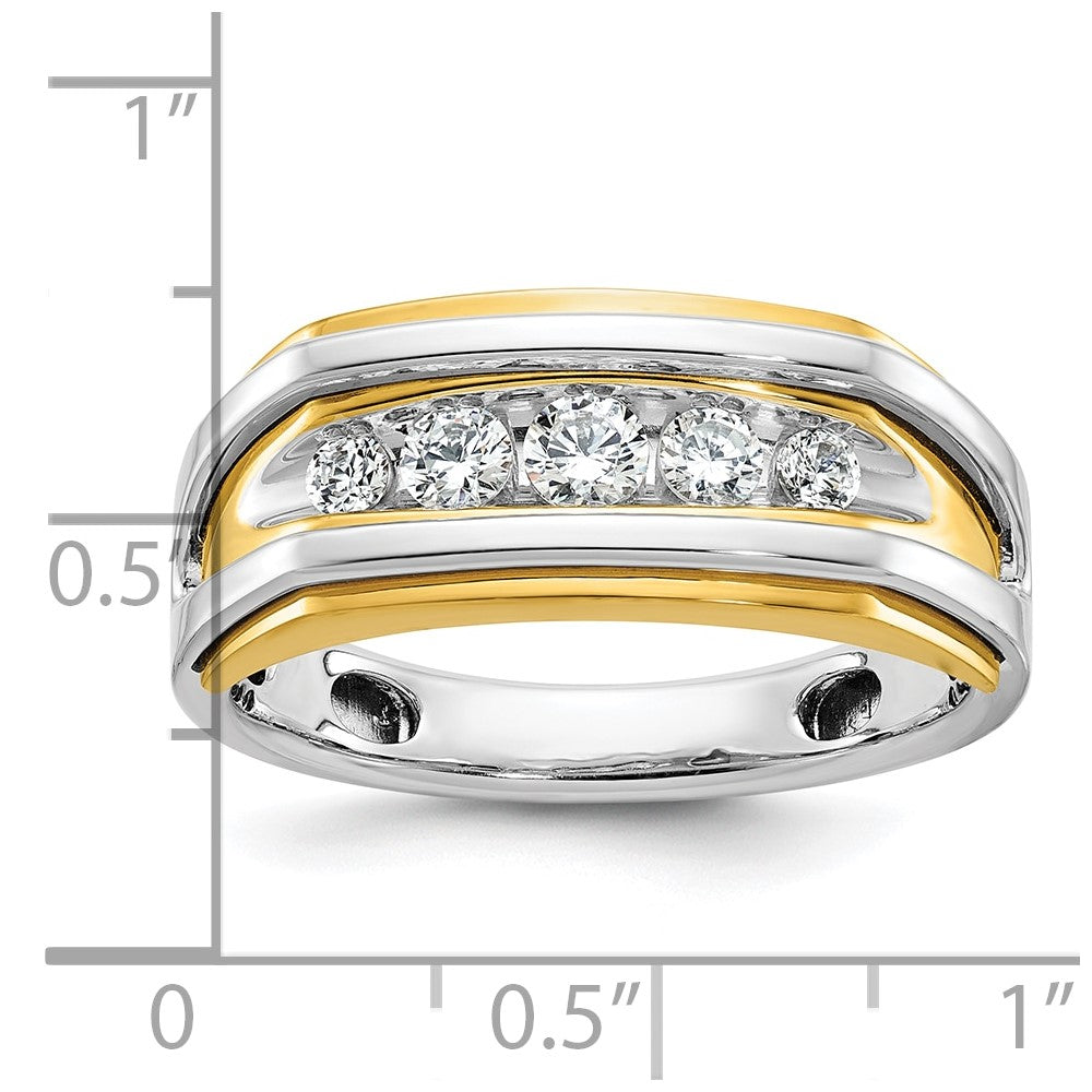 Gold Men's Diamond Rings