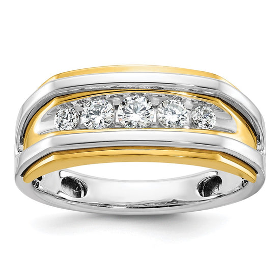 Gold Men's Diamond Rings