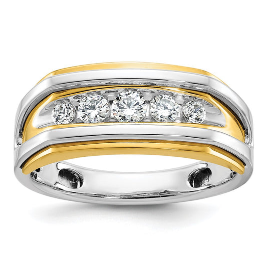 Gold Men's Diamond Rings