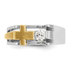 Men's Diamond Cross Rings