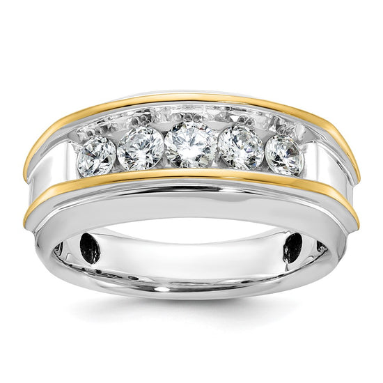 Gold Men's Diamond Rings