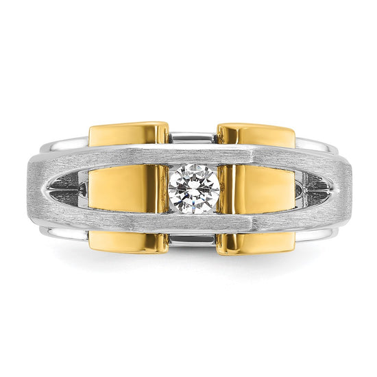 Gold Men's Diamond Rings