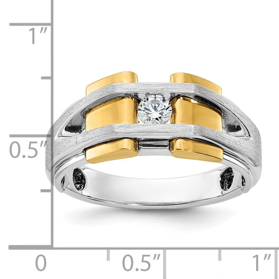 Gold Men's Diamond Rings