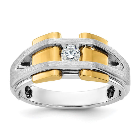 Gold Men's Diamond Rings