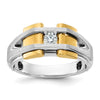 Gold Men's Diamond Rings