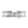 14k White Gold IBGoodman Men's Diamond Ring Mounting