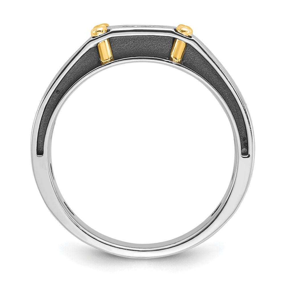 Gold Men's Diamond Rings