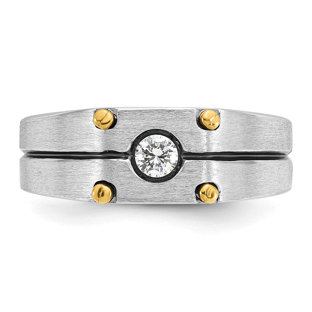Gold Men's Diamond Rings