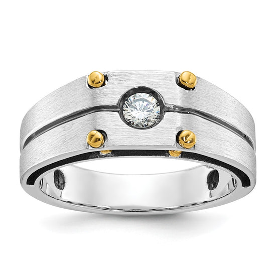 Gold Men's Diamond Rings