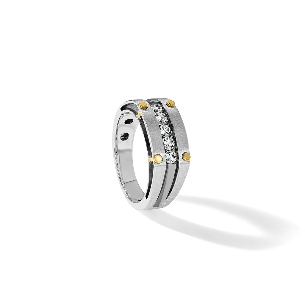Gold Men's Diamond Rings
