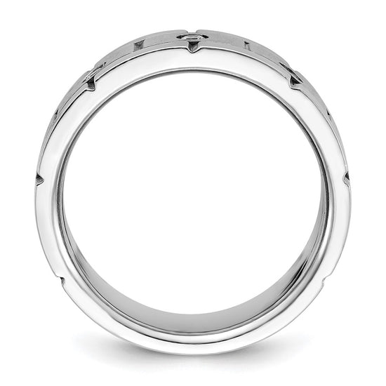 14k Lab Grown Diamond Mens Ring