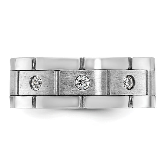 14k Lab Grown Diamond Mens Ring