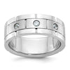 14k Lab Grown Diamond Mens Ring
