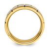 14k Lab Grown Diamond Mens Ring