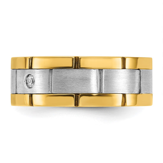Gold Men's Diamond Rings