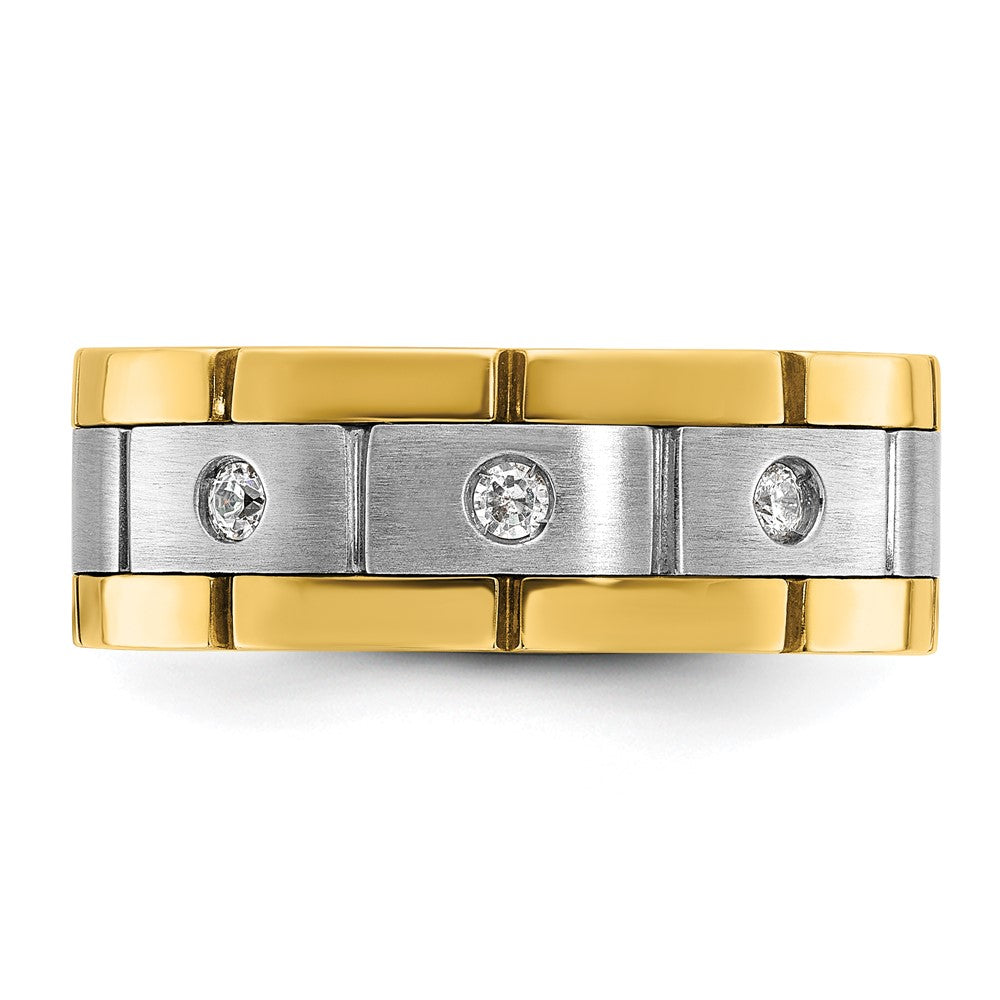 Gold Men's Diamond Rings
