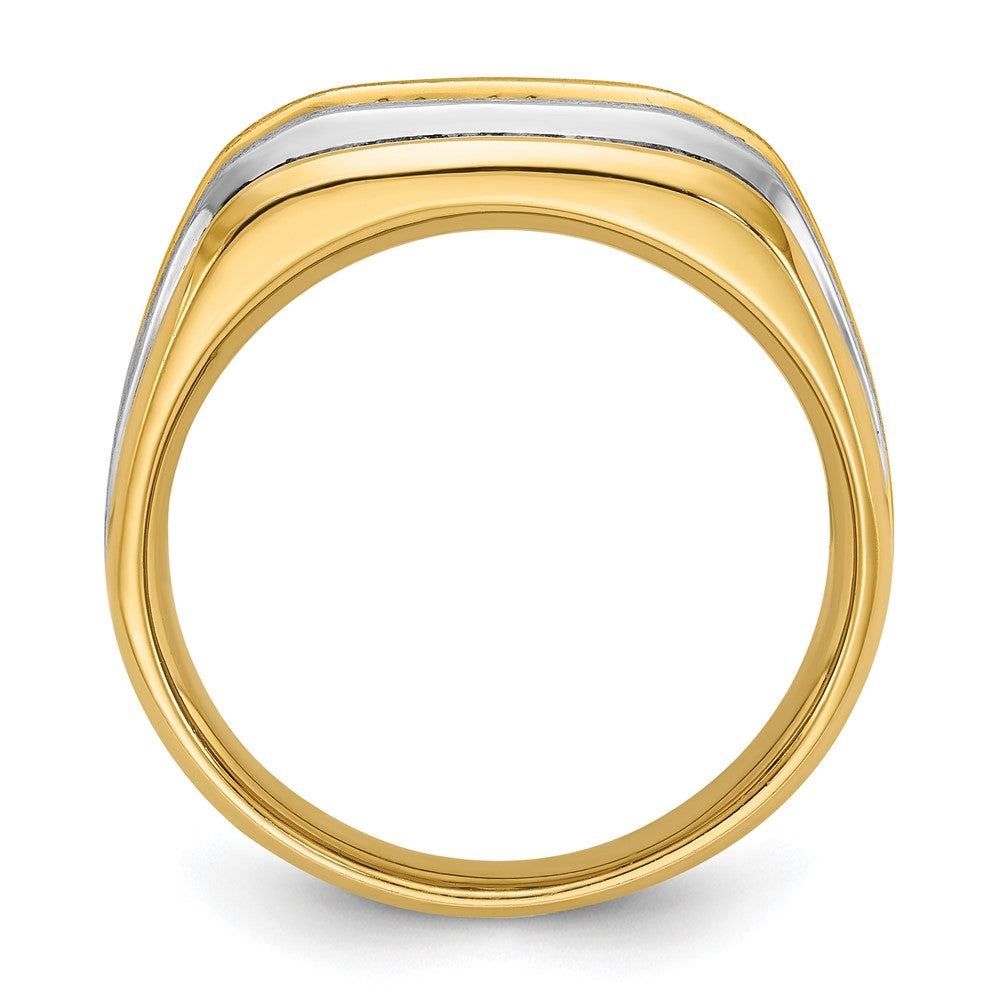 Gold Men's Diamond Rings