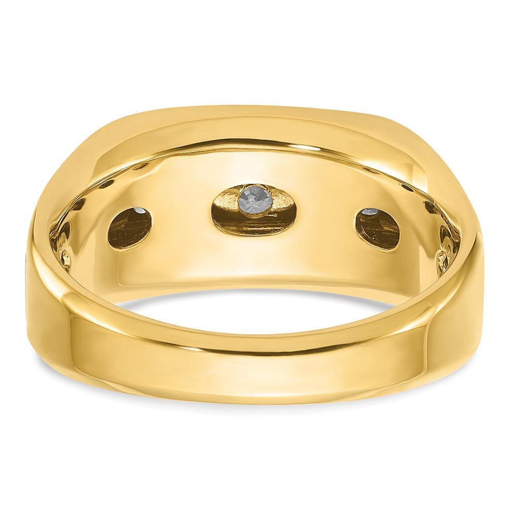 Gold Men's Diamond Rings