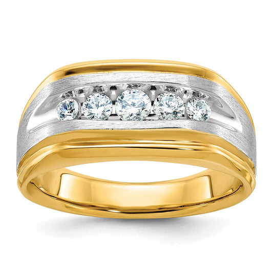 Gold Men's Diamond Rings