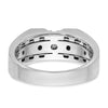 14k Two-tone IBGoodman Men's Diamond Ring Mounting