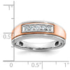 Gold Men's Diamond Rings