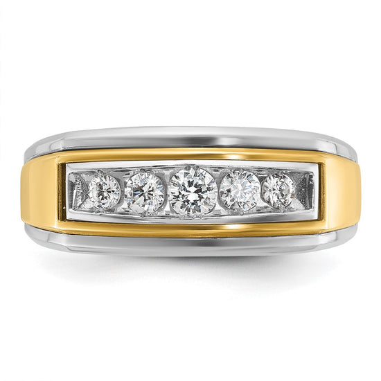 Gold Men's Diamond Rings