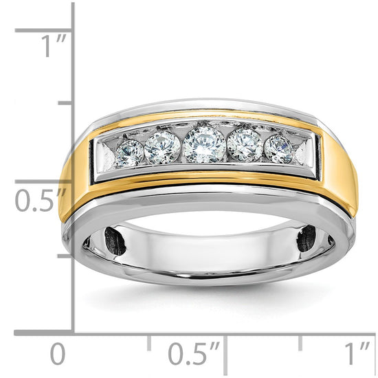 Gold Men's Diamond Rings