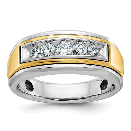 Gold Men's Diamond Rings