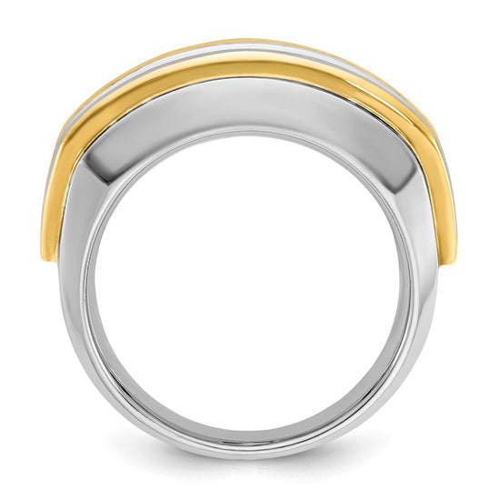 Gold Men's Diamond Rings