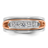 Gold Men's Diamond Rings