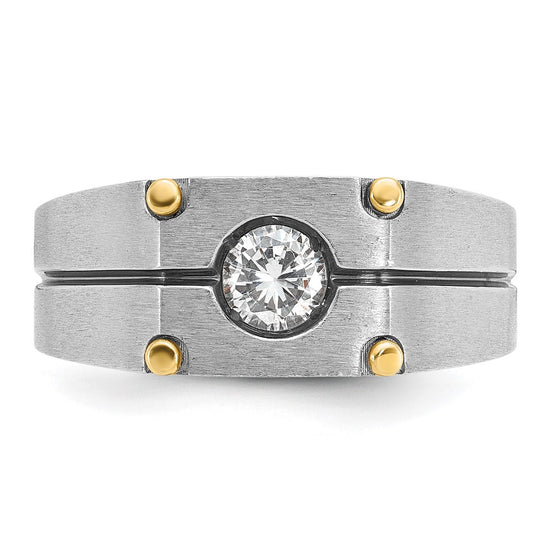 Gold Men's Diamond Rings