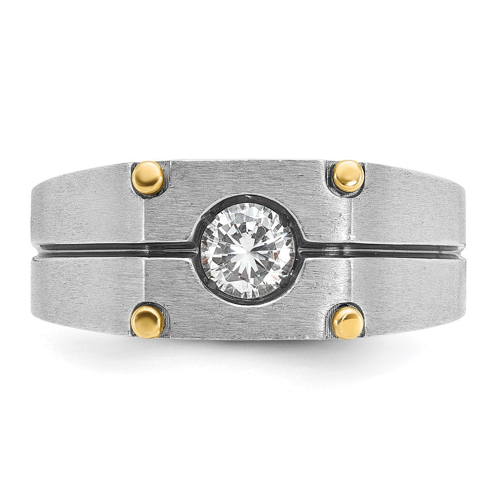 Gold Men's Diamond Rings