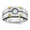 Gold Men's Diamond Rings
