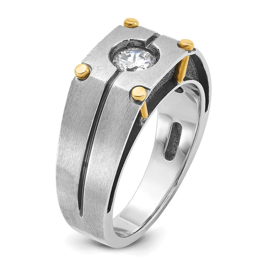 Gold Men's Diamond Rings