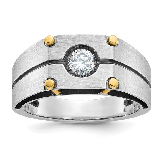 Gold Men's Diamond Rings
