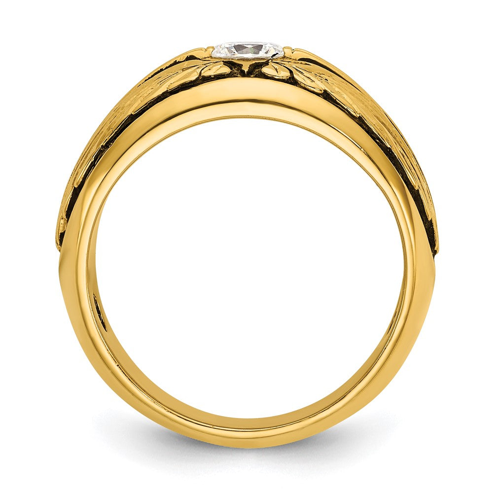 Gold Men's Diamond Rings
