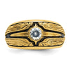 Gold Men's Diamond Rings