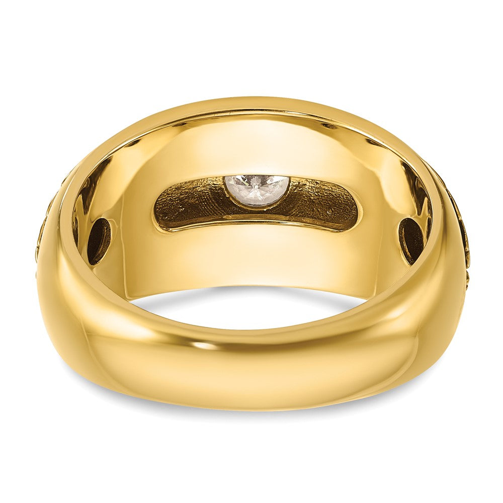 Gold Men's Diamond Rings