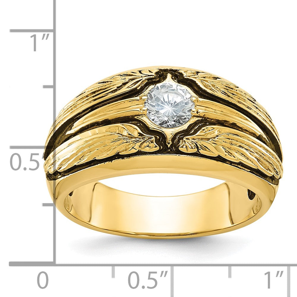 Gold Men's Diamond Rings