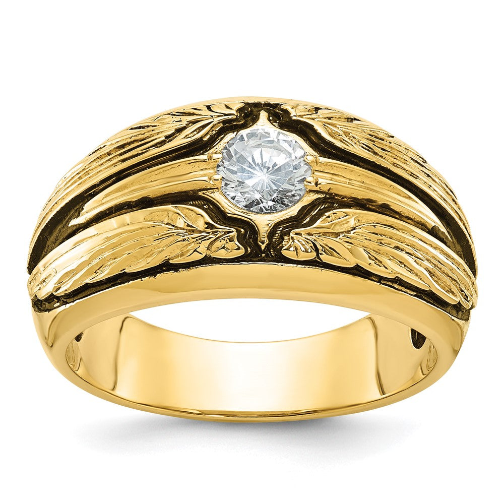Gold Men's Diamond Rings