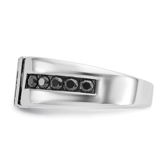 Men's Black & White Diamond Rings